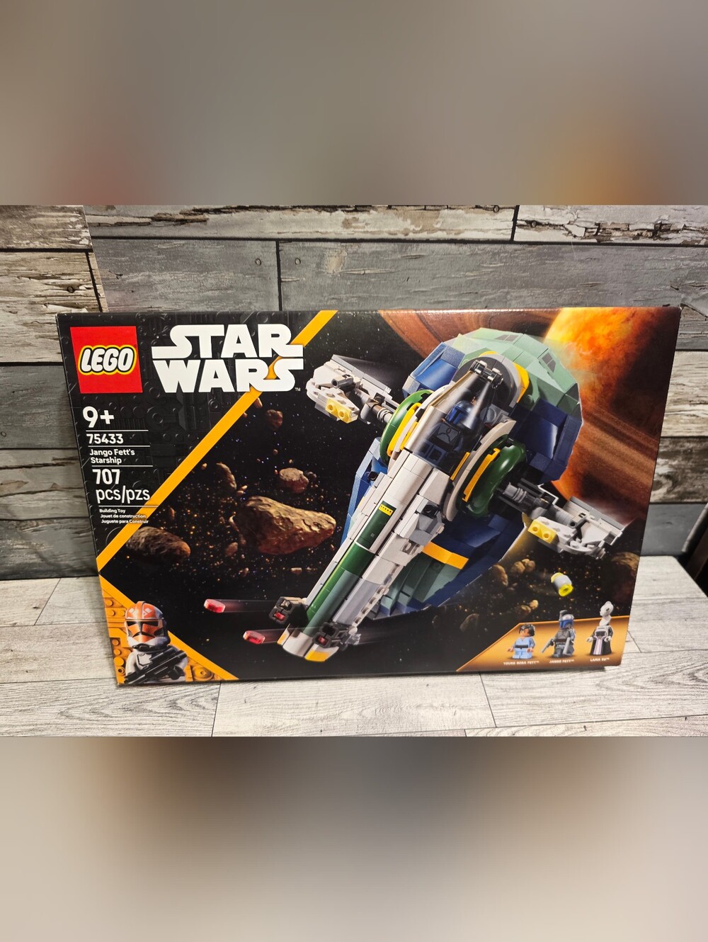 Lego Star Wars Jango Fett's Starfighter - Green, Blue, White